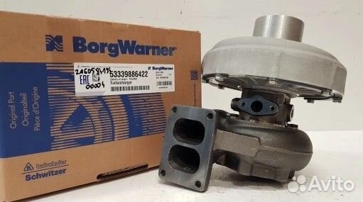 Турбокомпрессор BorgWarner 53339886422 новый