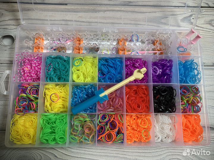 Набор резинок для плетения Loom Bands 5200 шт
