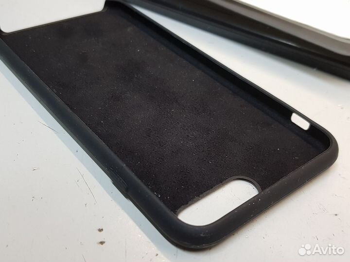 Клип-Кейс Silicone Case для iPhone 8 Plus (Black)