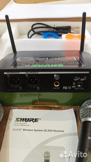 Радиомикрофон shure Glxd4