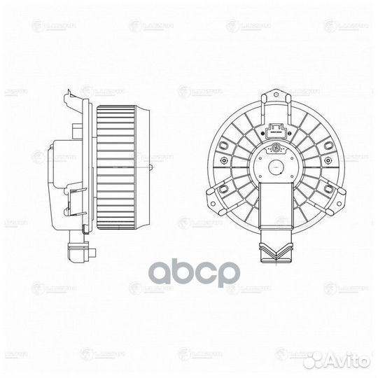 Мотор печки honda CR-V (06) /accord (08) /toyota