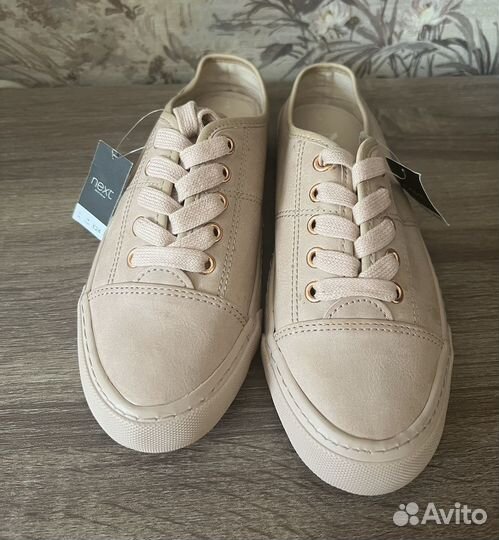 Коженные кеды next