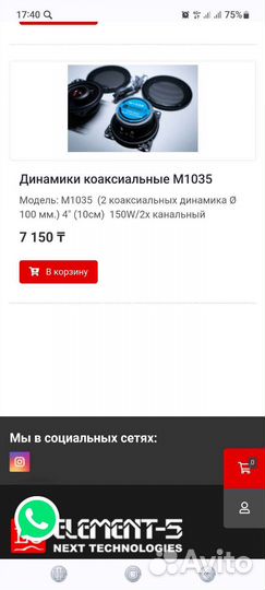 Динамики в авто коаксиальные