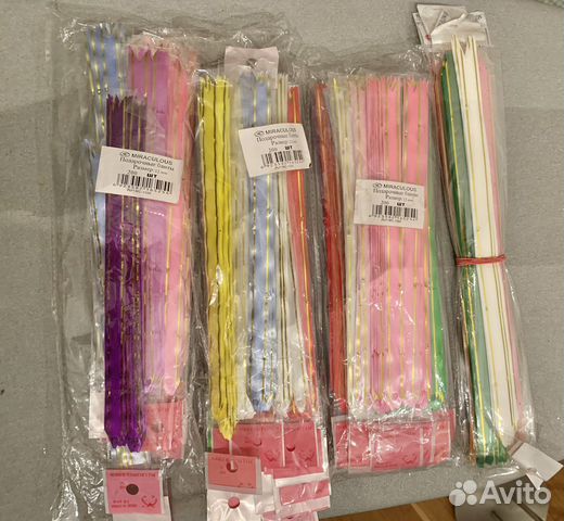 Подарочные банты, лента упаковочная