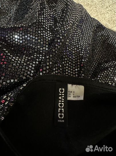 Блестящий ромпер комбинезон H&M