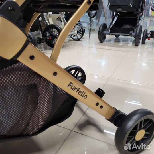 Коляска Comfy Go перламутровая роза