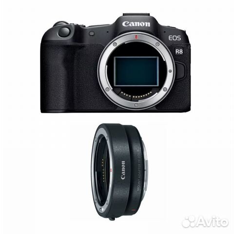 Canon EOS R8 Body + Canon Mount Adapter EF объявление продам