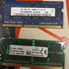 Оперативная память ddr3 для ноутбука