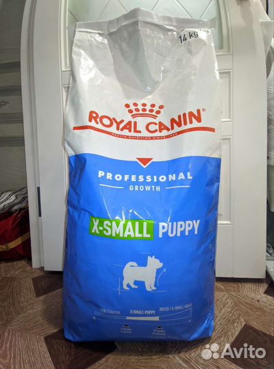 Сухой корм Royal Canin xsmall puppy, 14 кг