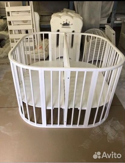 Кроватка для двойни новая
