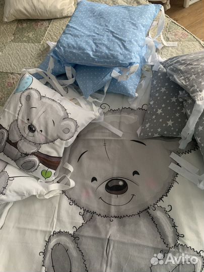 Бортики в кроватку