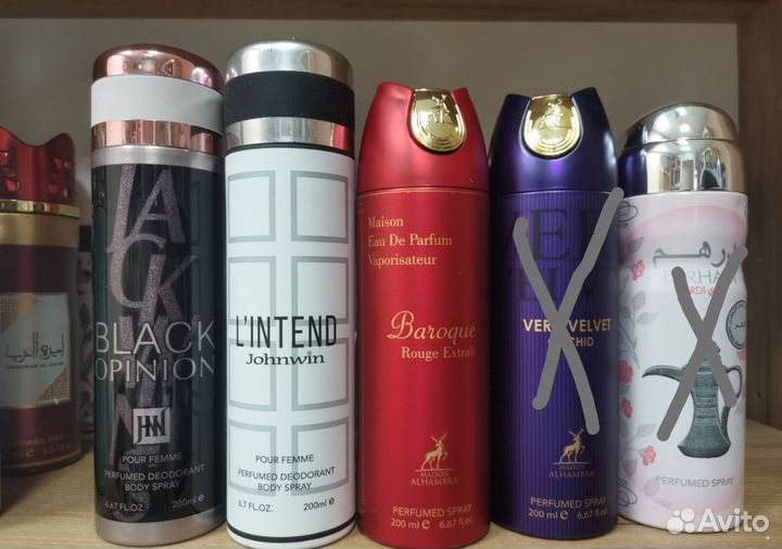 Парфюмерия. Духи. Парфюмированные спреи