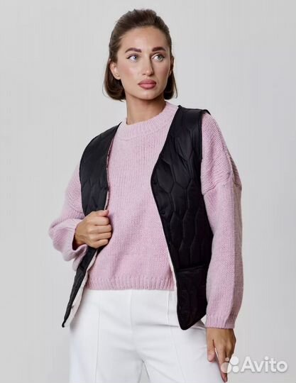 Жилет женский теплый