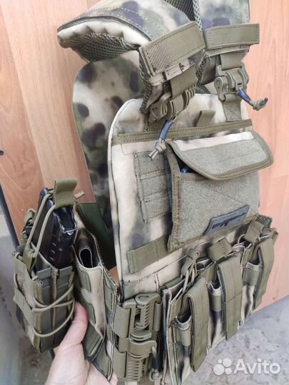 Разгрузочный жилет мох, Мультикам