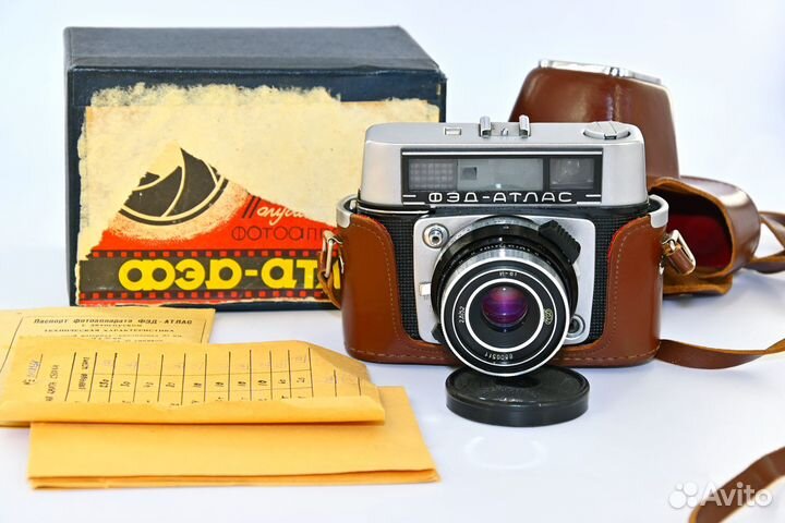 Фэд-Атлас редкий дальномерный фотоаппарат СССР
