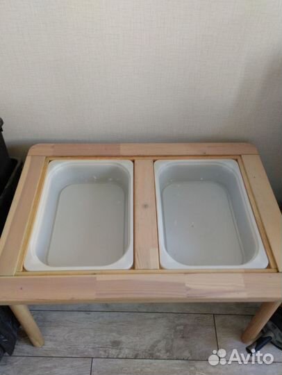 Детский стол IKEA и стул