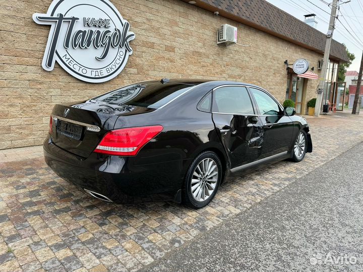 Hyundai Equus 3.8 AT, 2013, битый, 215 000 км