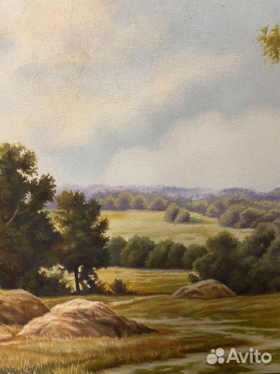 Картина пейзаж холст, масло. Круткин В