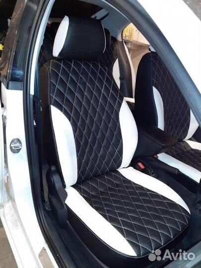 Чехлы Skoda Rapid (ромб)