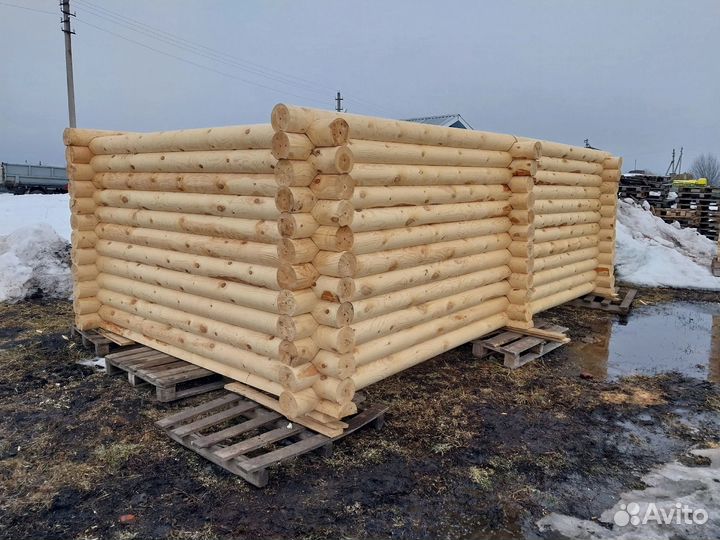 Срубы готовые для бани