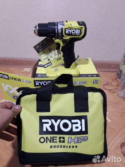 Ryobi.Бесщеточная ударная дрель-тушка