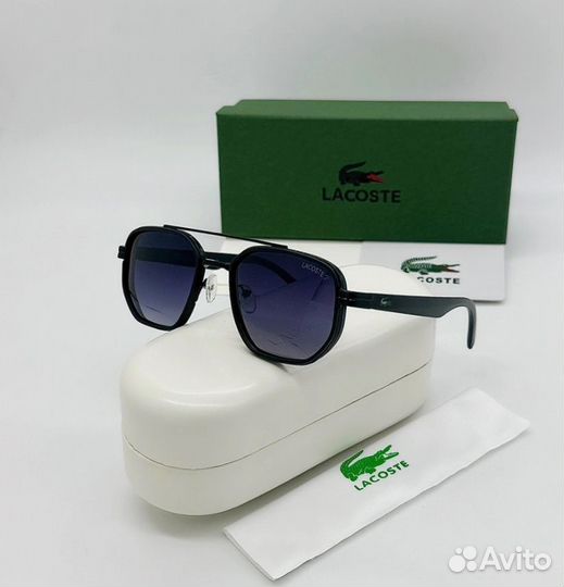 Трендовые солнцезащитные очки Lacoste