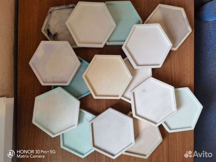 Поднос из гипса