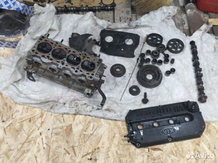 Разбор двигателя kia spectra