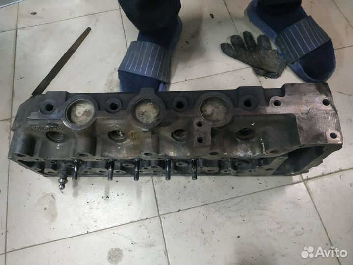 Головка блока цилиндров Opel rekord diesel