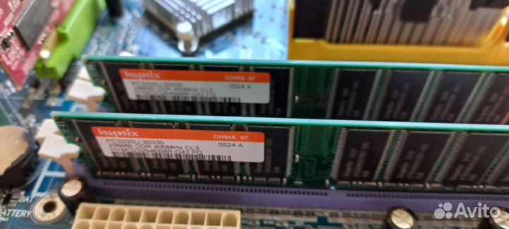 Socket 478 м/б +процессор+512 озу+ видеокарта