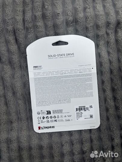 Ssd накопитель Kingston NV2 500гб