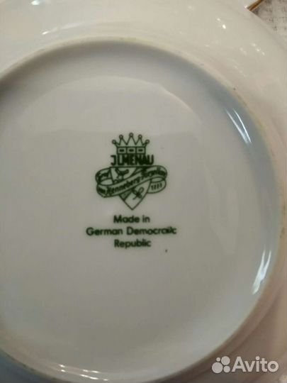 Чайный сервиз jlmenau гдр на 12 персон