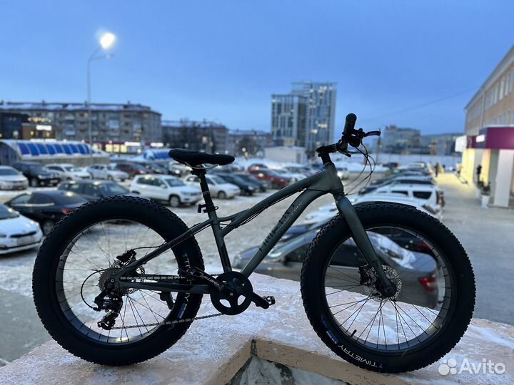 Велосипед time try фэтбайк 24 дюйма Shimano