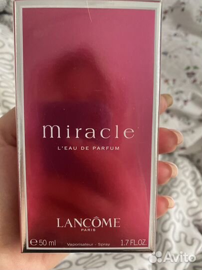 Lancome парфюмерная вода miracle