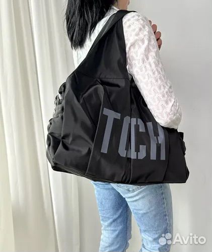 Женская сумка touch черная 39х53х19 Новая