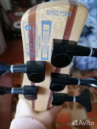 Активный Бас 5 струн ibanez sr 375