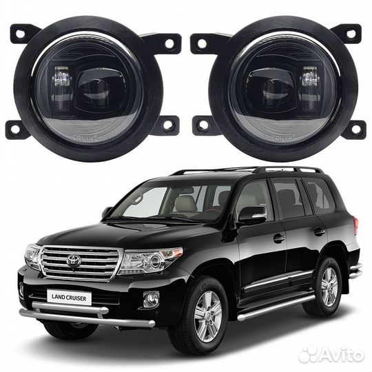 Противотуманные фары птф Toyota Land Cruiser XI (J