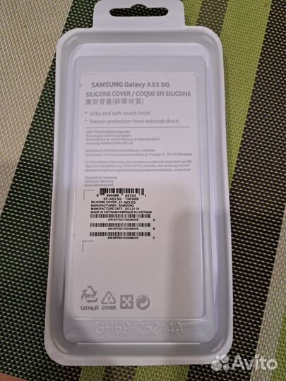 Чехол на Samsung А53 5g оригинал