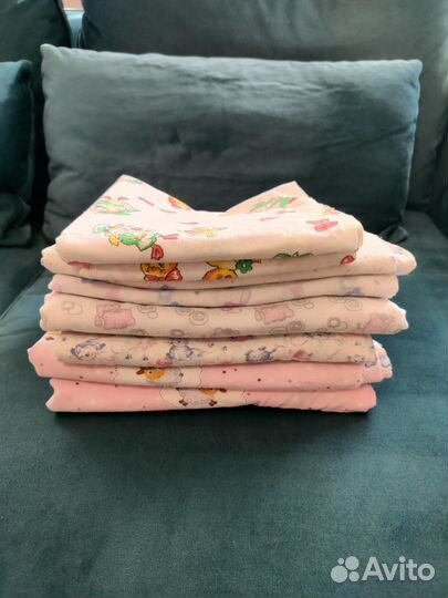 Пеленки, одеяло, комплект в детскую кроватку