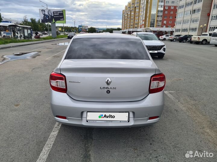 Renault Logan 1.5 МТ, 2016, 100 199 км