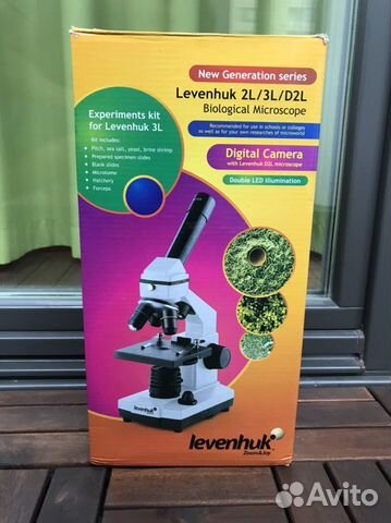 Микроскоп levenhuk 2L/3L/D2L