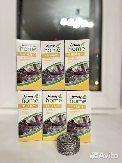 Губки металические амвей эмвей amway 4 шт