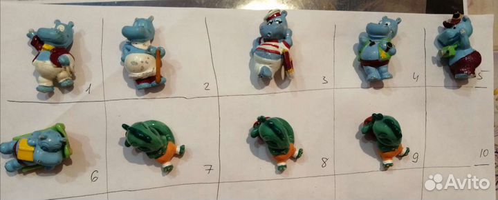 Киндер заини ландрин Свит бокс старые серии много