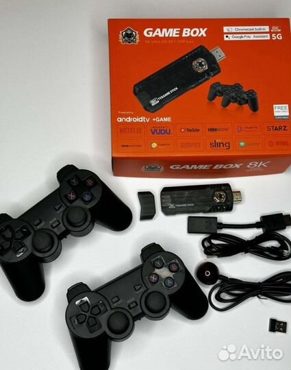 Game Box Игровая приставка + Android TV