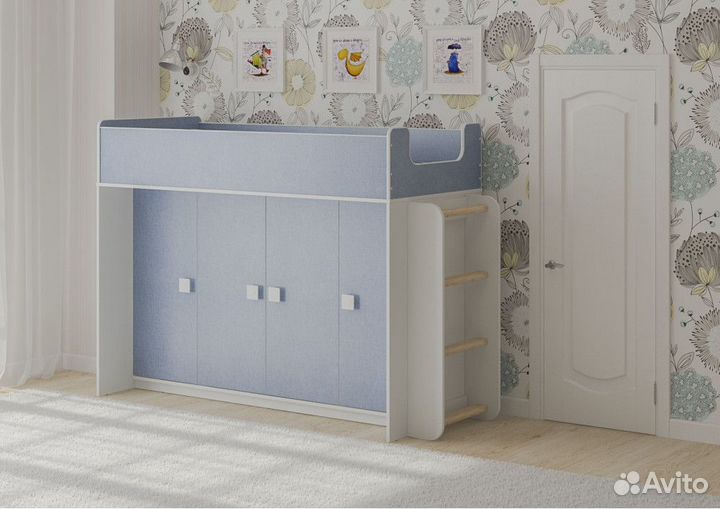 Детская кровать чердак