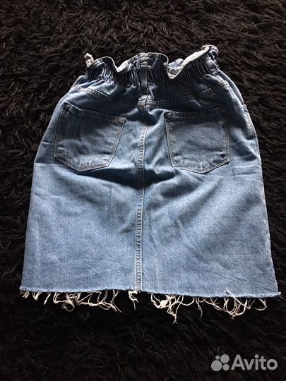 Джинсовая юбка zara