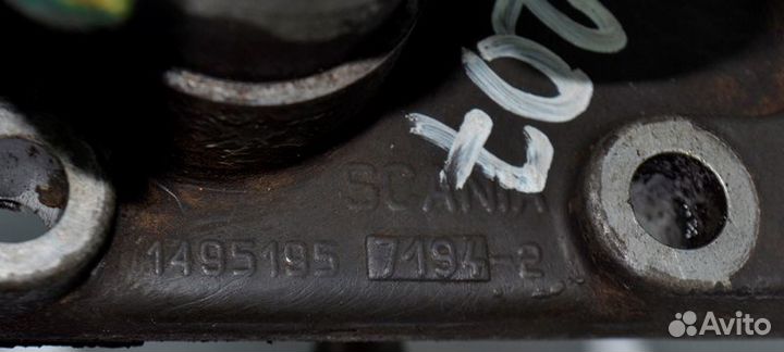 Фланец трубки доливки масла scania R-series (01.04