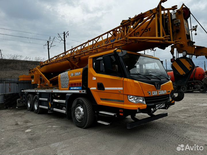Аренда и услуги автокрана, 25 т, 42 м, с гуськом 8 м