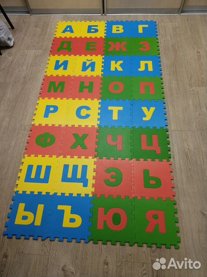 Коврик пазл Алфавит
