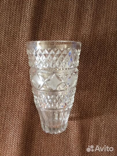Ваза хрустальная
